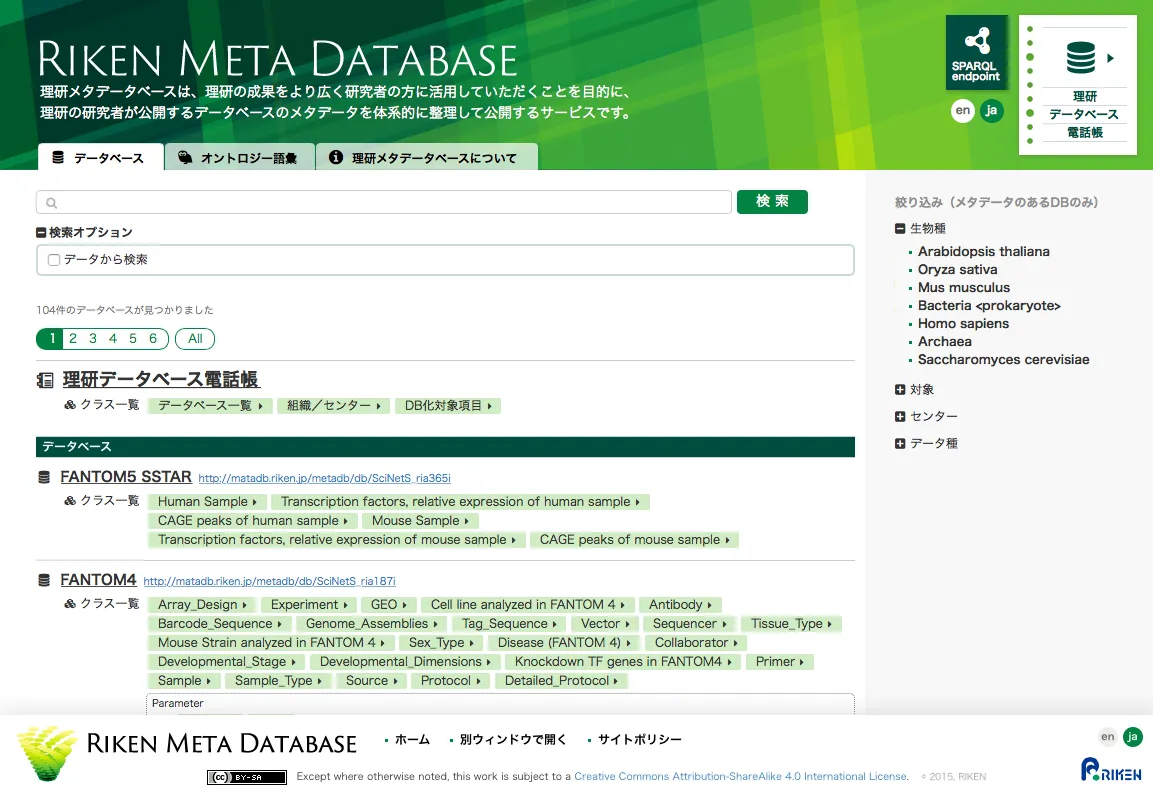 Riken MetaDB